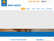 Tablet Screenshot of comfortinn-ml.ca